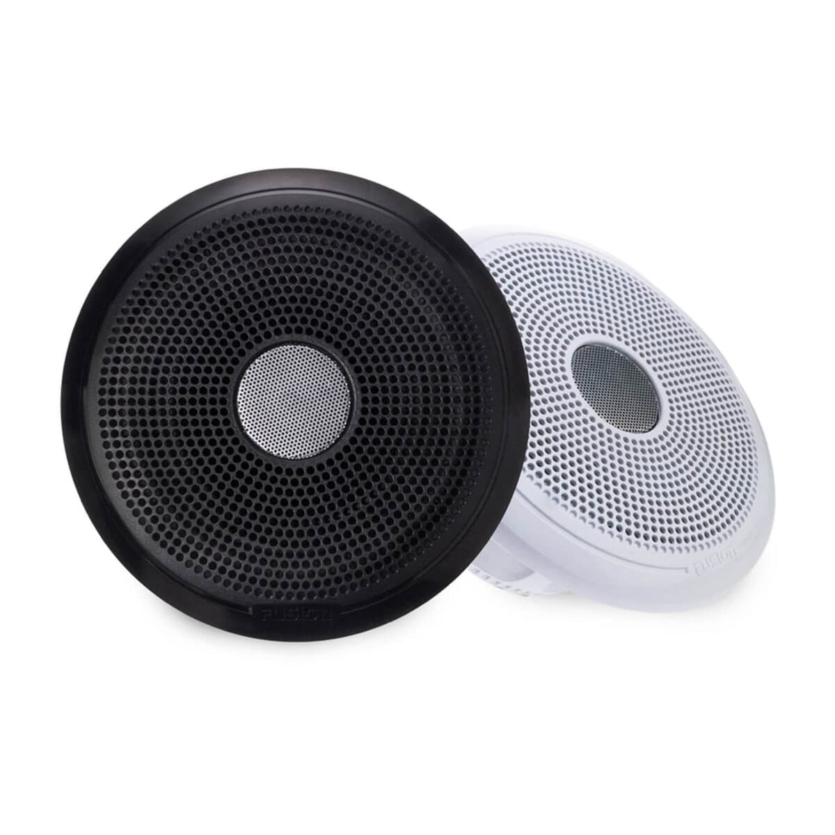 Fusion XS Series 7.7 inch Classic Marine Speakers White and Black Grilles