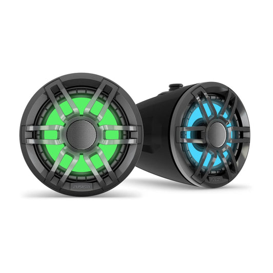 Fusion XS Series 6.5 inch Wake Tower Speakers Sports Black