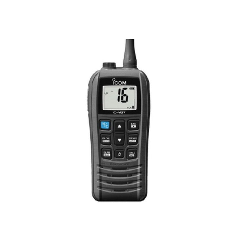 Icom M37 6W Floating Handheld Marine VHF Radio