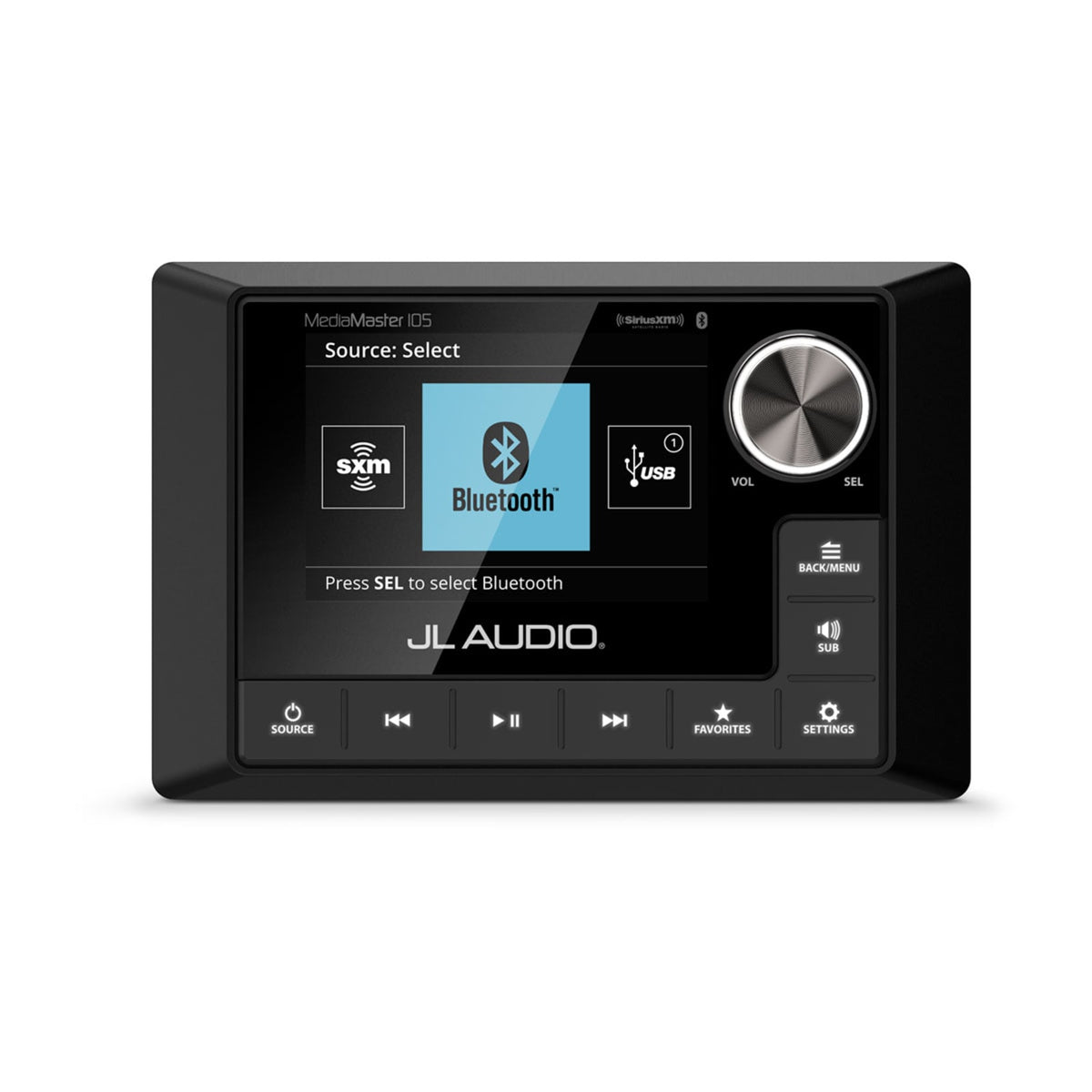 JL Audio MediaMaster 105 Marine Source Unit