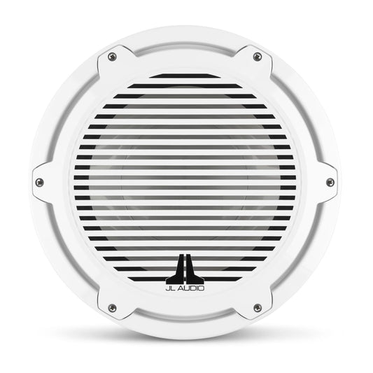 JL Audio M7 12 inch Marine Subwoofer with Gloss White Classic Grille