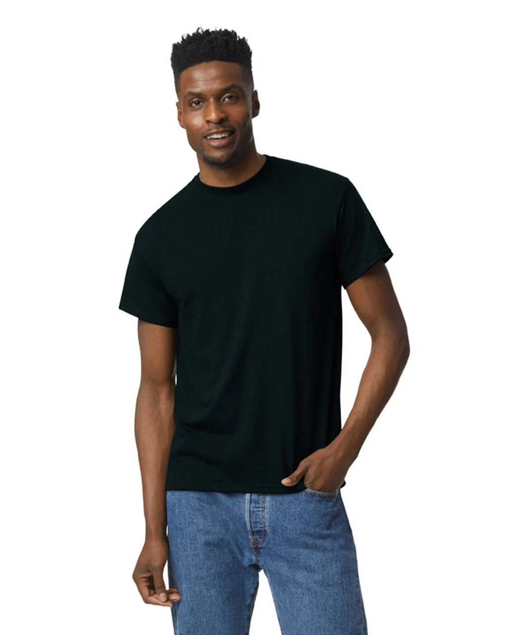 Stella's Royal Design Performance Blend 50/50 T-shirt in black