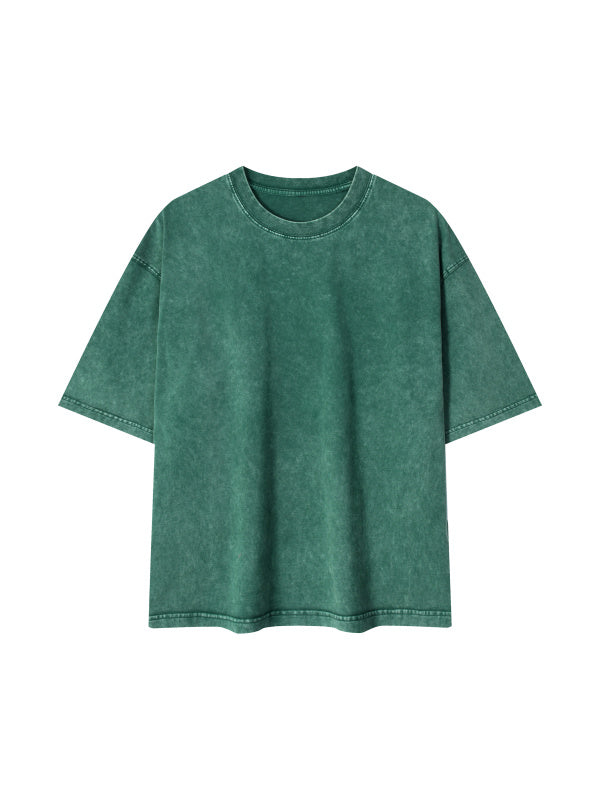 RT0076 in Blackish Green — unprinted garment color and fit reference