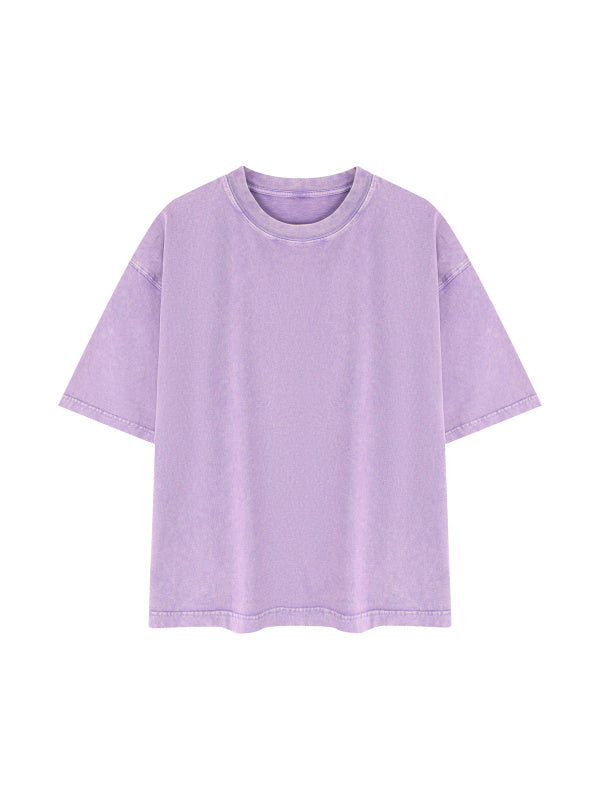 RT0076 in Purple — unprinted garment color and fit reference