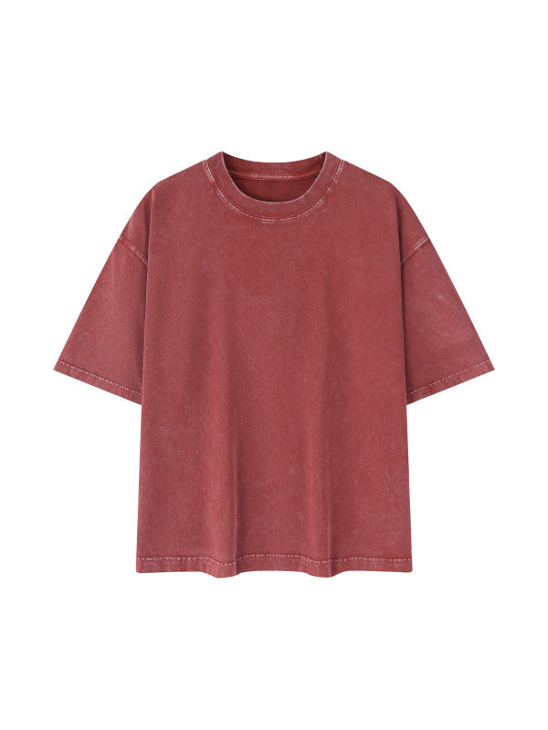 RT0076 in Red — unprinted garment color and fit reference