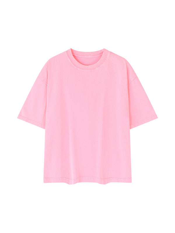 RT0076 in Rose Pink — unprinted garment color and fit reference